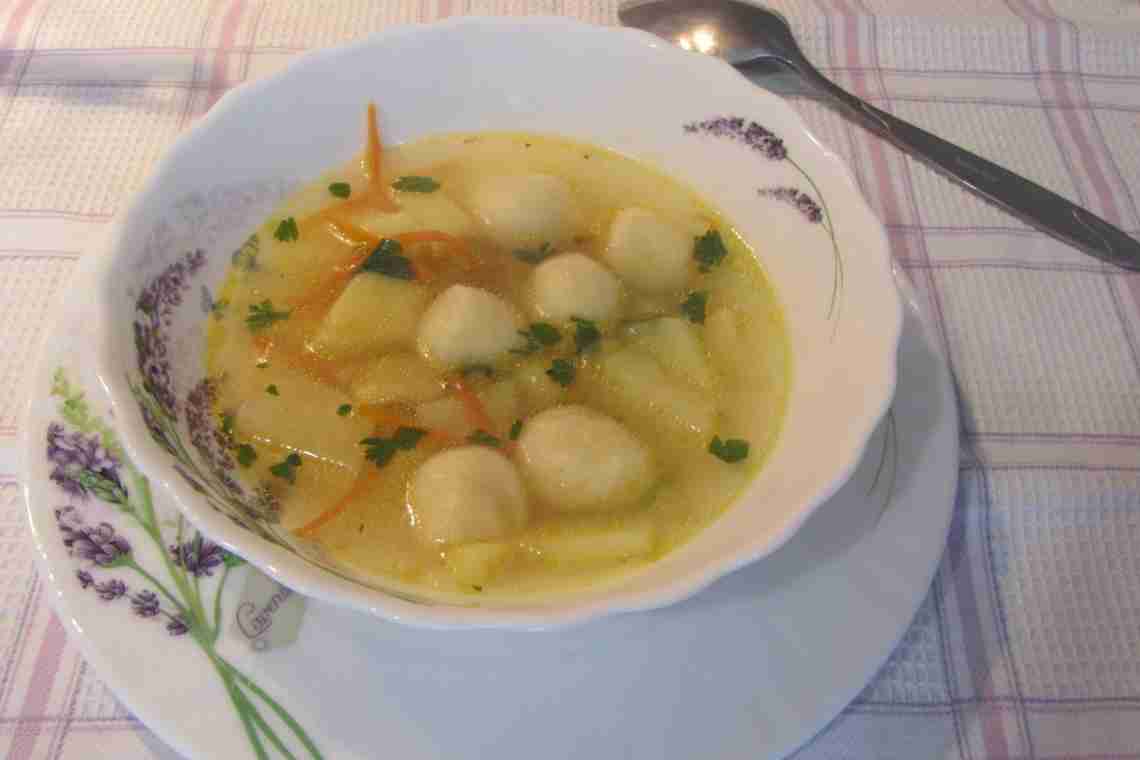 Суп з сирними клецками: найкращі рецепти