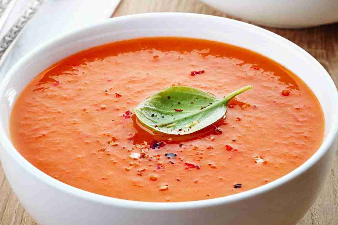 Томатний суп пюре - модно, смачно і корисно для здоров'я