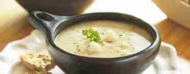 Рецепти приготування супу пюре з кольорової капусти