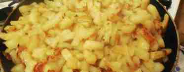 Смачна смажена картопля на сковороді: тонкощі приготування