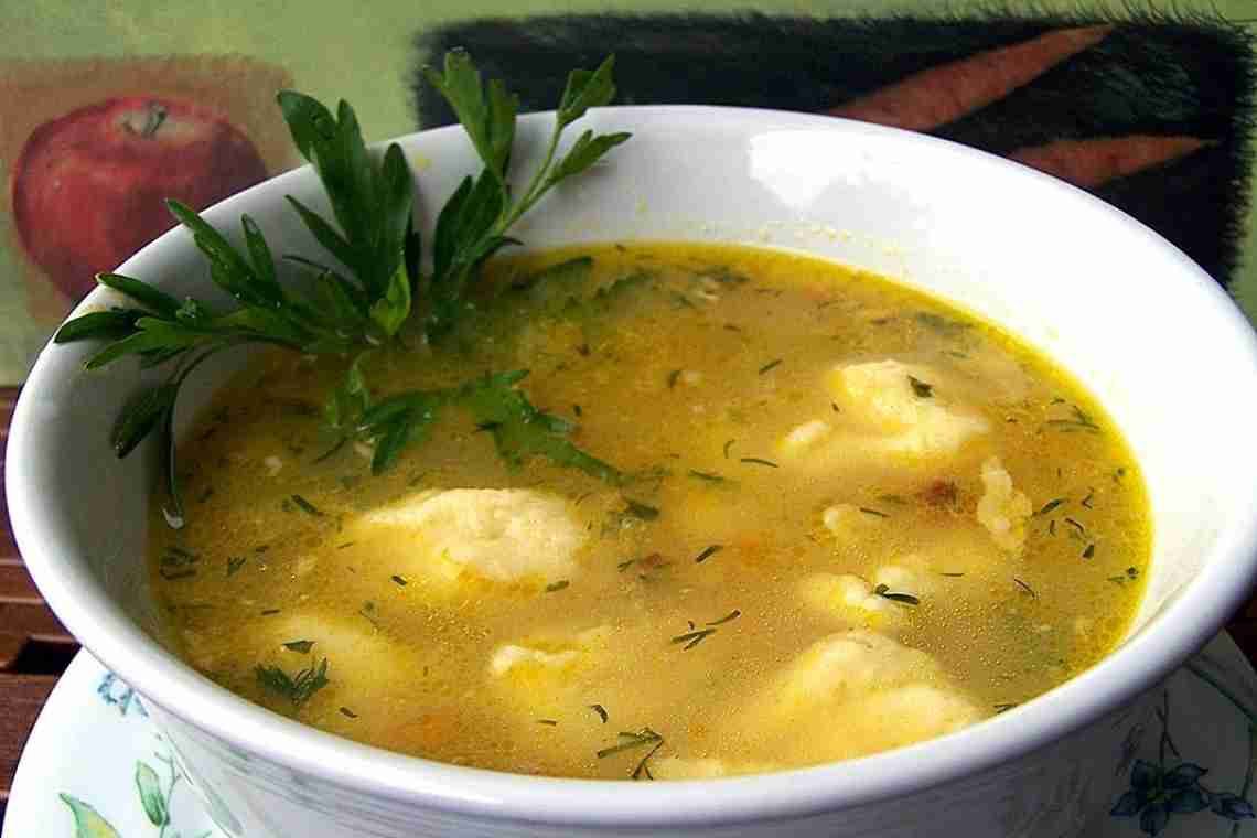 Суп з клецками: найкращі рецепти