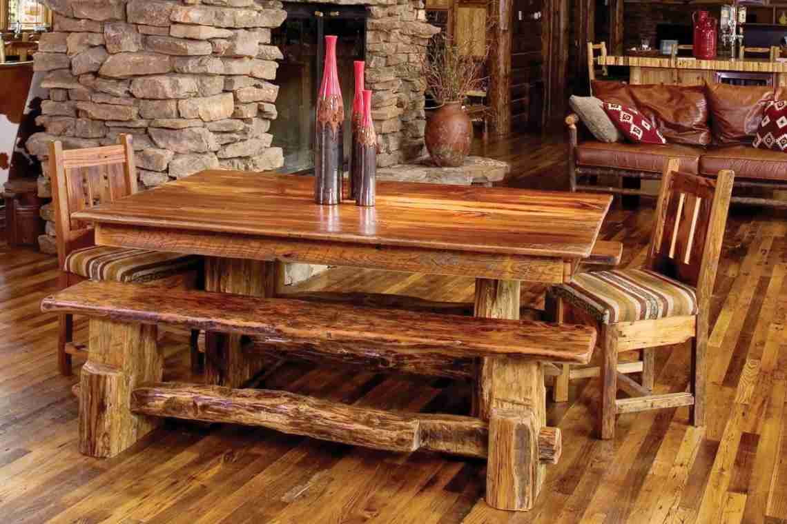 Як вибрати дерев'яний стіл?