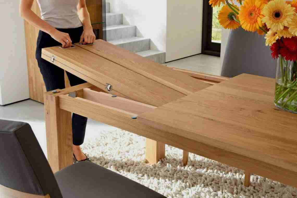 Як правильно вибрати дерев'яний складний стіл?
