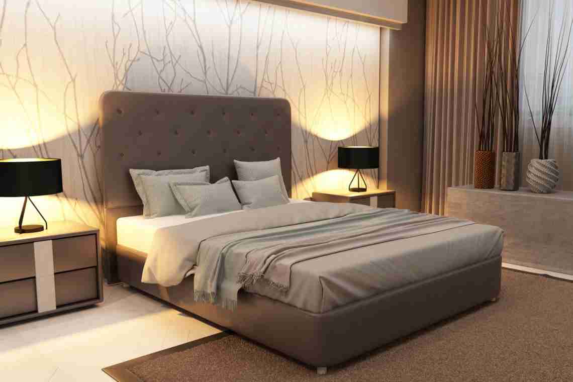 Дизайн спальні з ліжком