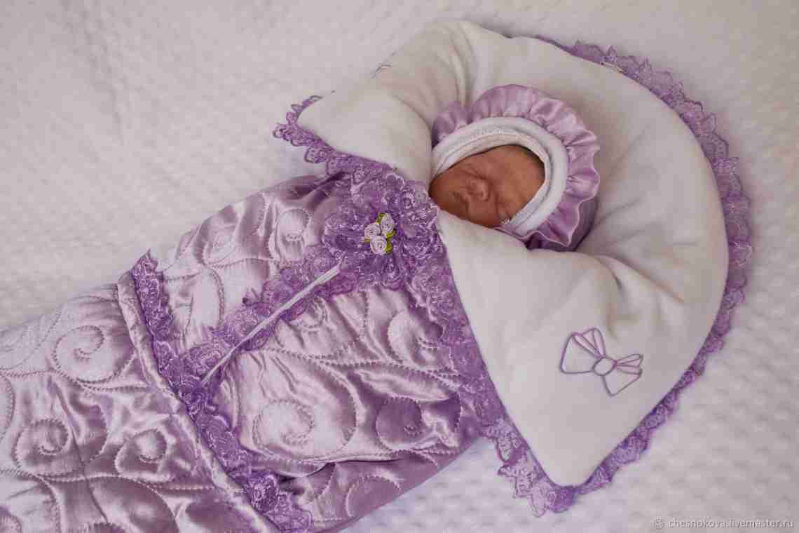 Спальний мішок для новонароджених своїми руками: незамінна річ у гардеробі