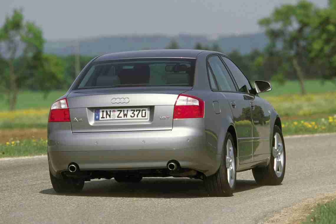 Audi A4 (B6) - маленький автомобіль з великим потенціалом
