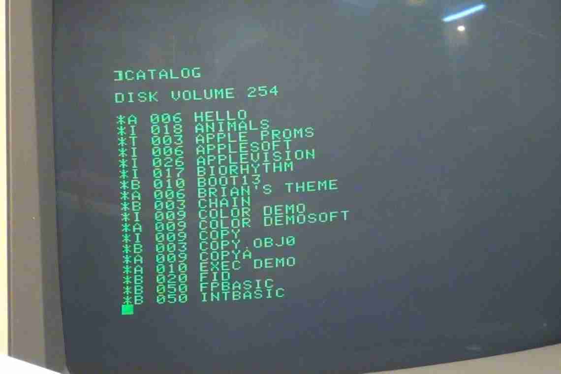 Початковий код операційної системи Apple II DOS доступний для завантаження