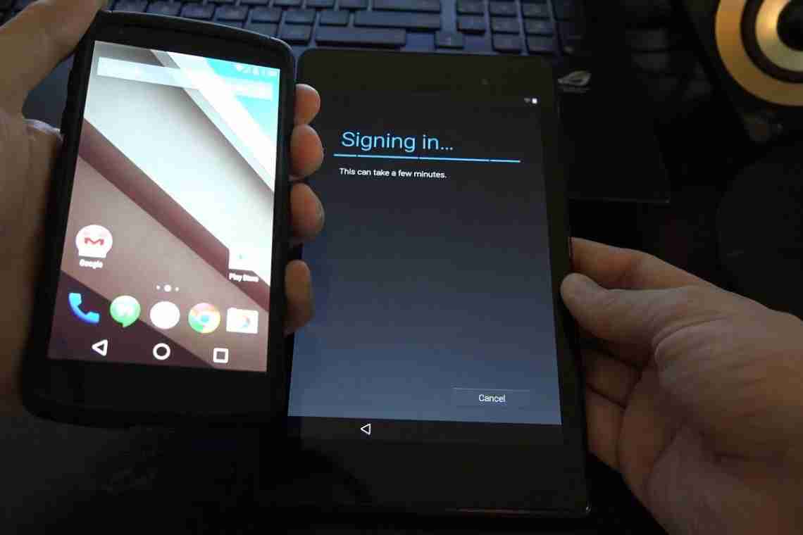 Google представила прошивки Android 5.0.2 для Nexus 7 2013 і Nexus 10