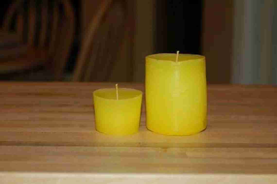 Як зробити свічку в домашніх умовах