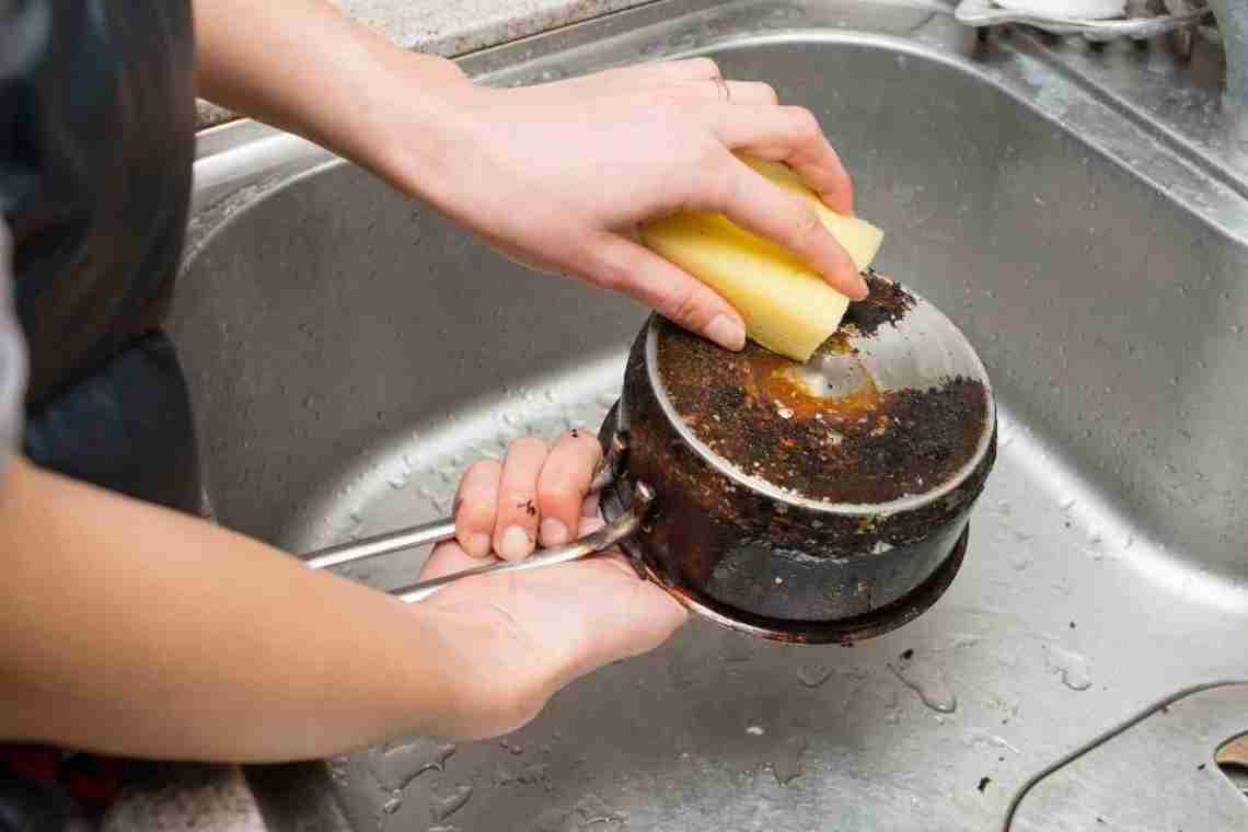 Як відмити варення пригоріле