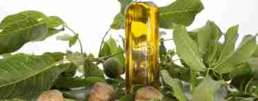 Олія волоського горіха: застосування косметології