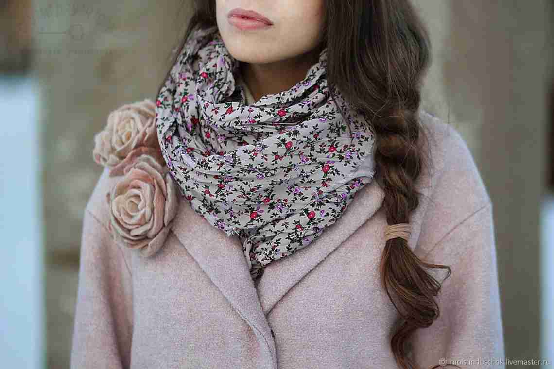 Як гарно зав'язати шарф, хустку або палантин?