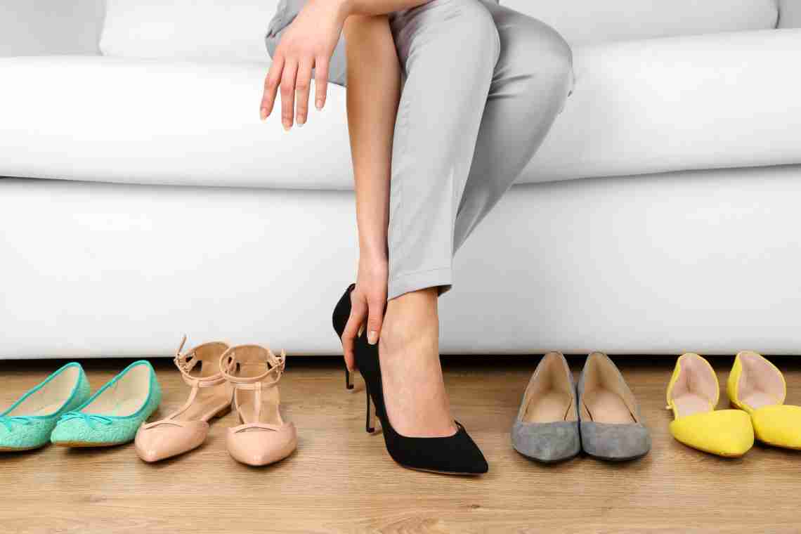 Як правильно вибрати зручні туфлі
