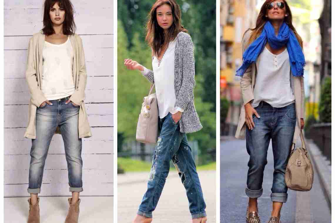Укорочені джинси як частина модного образу