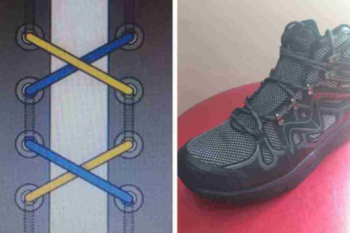 Як зав'язати шнурки на кедах оригінально?
