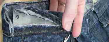Як підшити джинси зі збереженням заводського шва