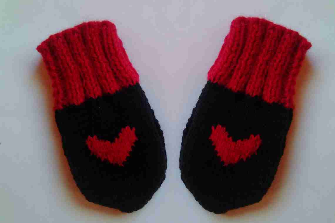 Як зв'язати рукавиці-їжачки для дитини?