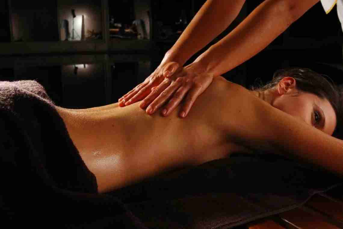 Техніка розслаблюючого еротичного масажу
