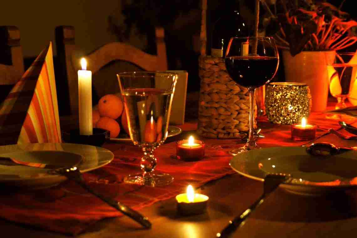 Ідеальний романтичний вечір для коханої людини