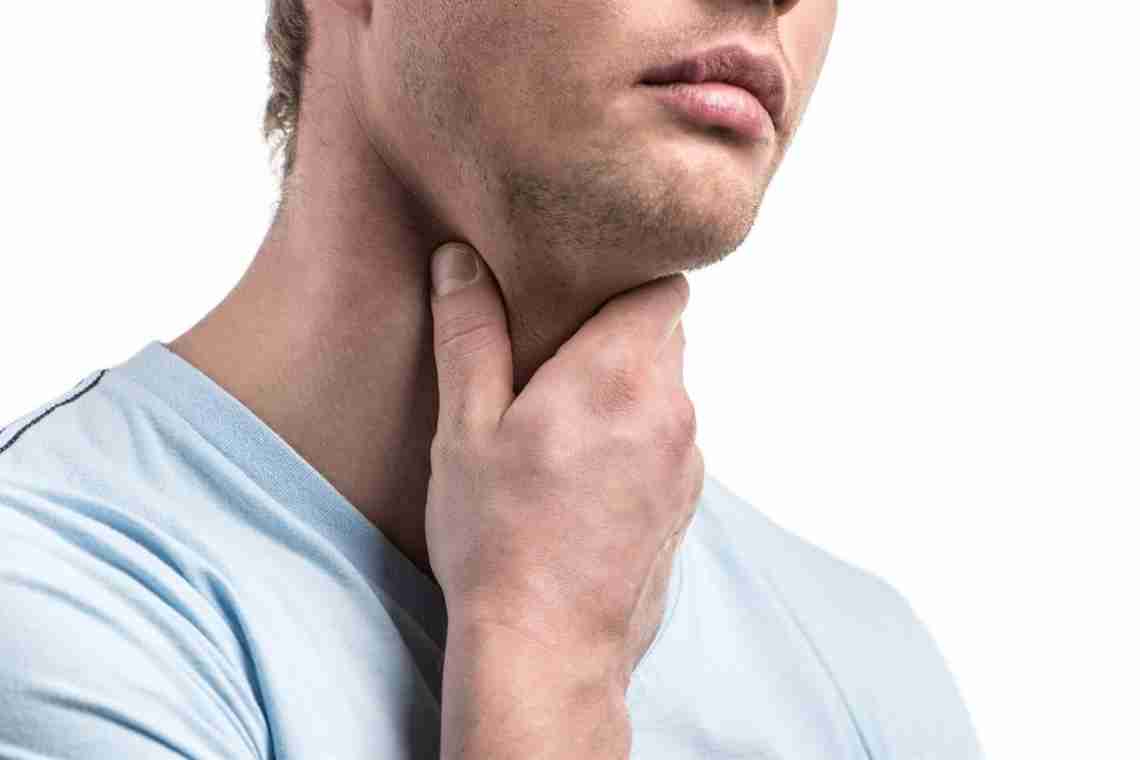 Біль у горлі як симптом хвороб щитовидки