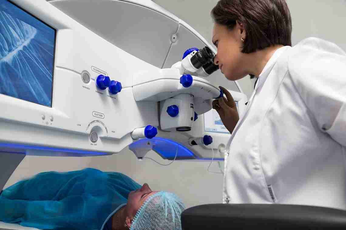 Лазерна мікрохірургія як ефективний метод лікування захворювань очей