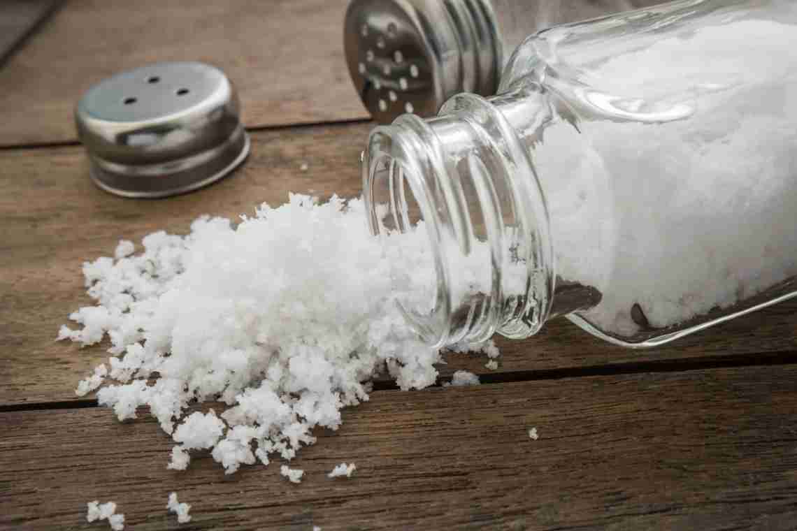 Сіль, як ефективний засіб лікування нежитю