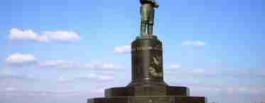 Нижній Новгород: пам'ятник Чкалову - великому льотчику-випробувачу