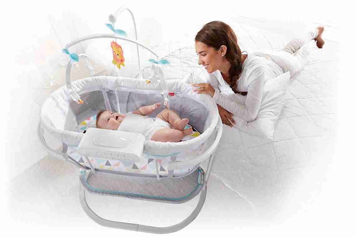 Електронні гойдалки для новонароджених