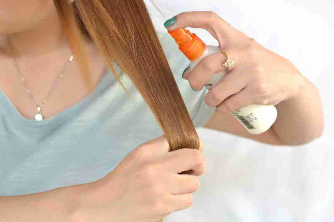 Спрей для волосся: як його зробити в домашніх умовах