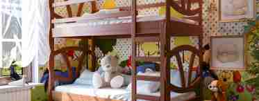Дитячі двоярусні ліжка з диваном
