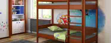 Триярусне ліжко для дітей