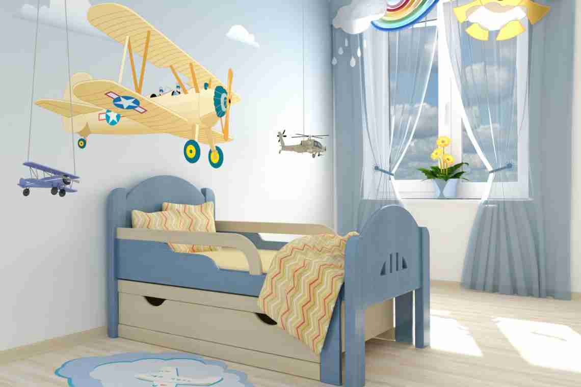 Дитяче ліжко для дітей від 3 до 5 років
