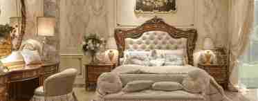 Меблі для спальні в класичному стилі