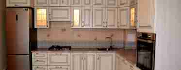 Відстань між нижніми та верхніми шафами кухні
