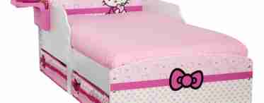 Ліжко для дівчинки-принцеси від 3 років