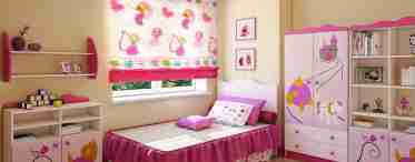 Штори для дитячої кімнати дівчаток