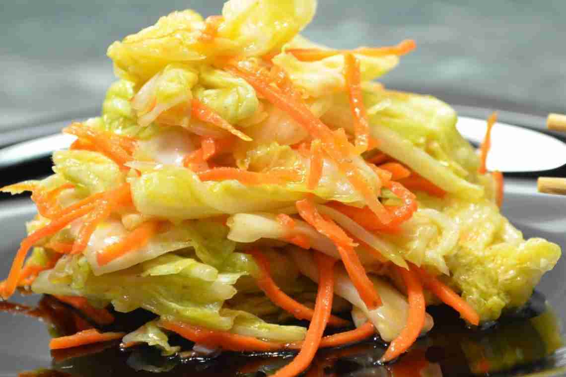Корейський салат з капусти - оригінальна закуска на всі випадки життя