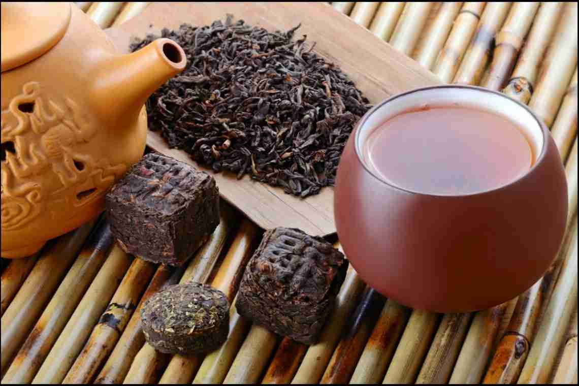 Китайський чай пуер: секрети виробництва і корисні властивості