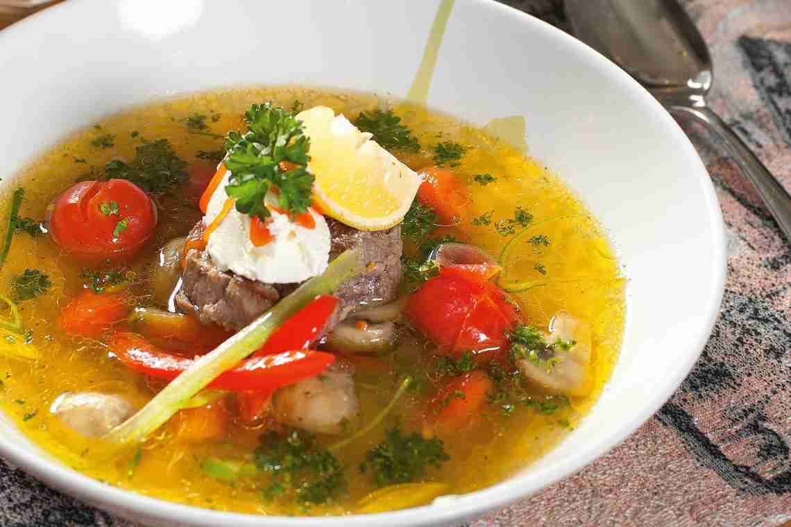 Готуємо суп з телятини: цікаві та смачні рецепти