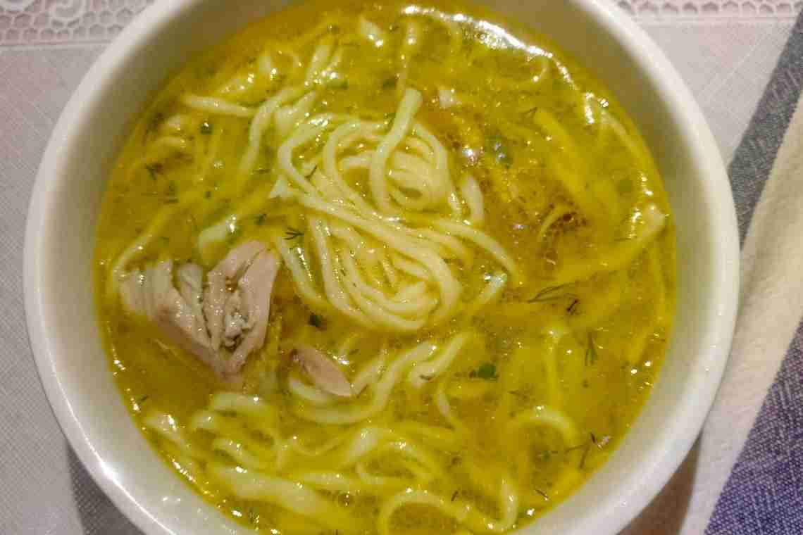Рецепти домашньої локшини для супу