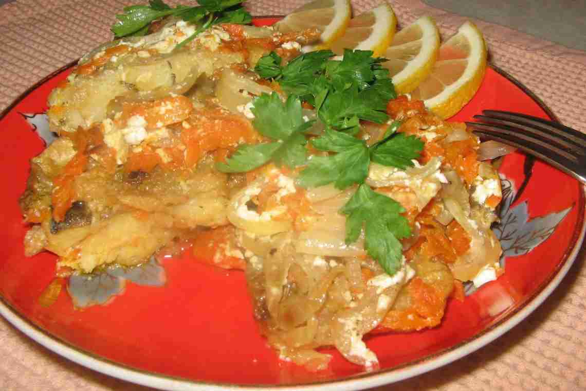 Риба з рисом у духовці - смачна страва для всієї родини