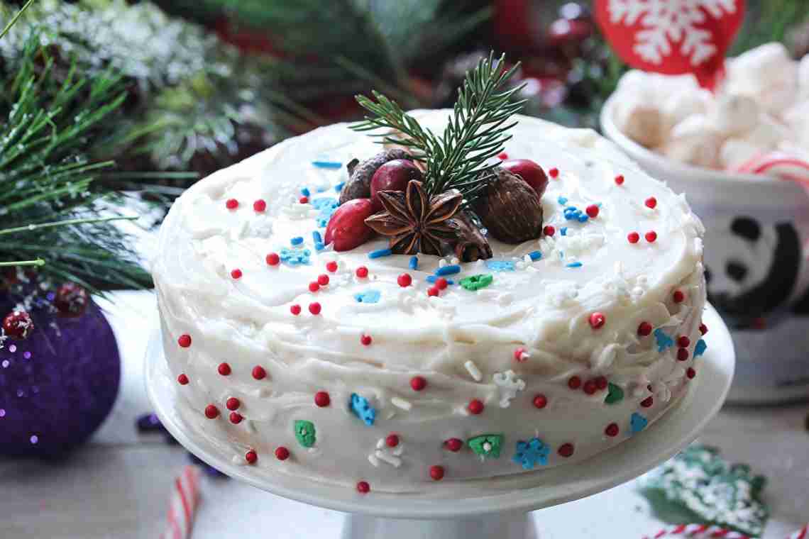 Як зробити новорічний торт?