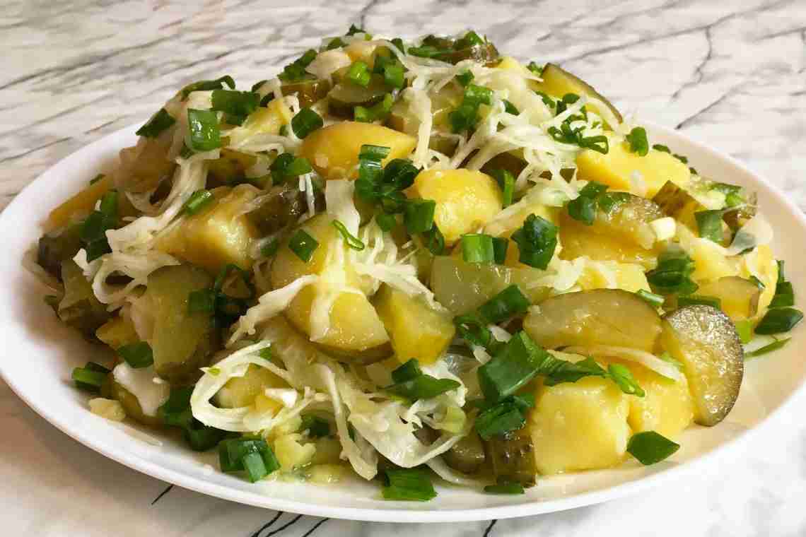 Як приготувати картопляний салат?