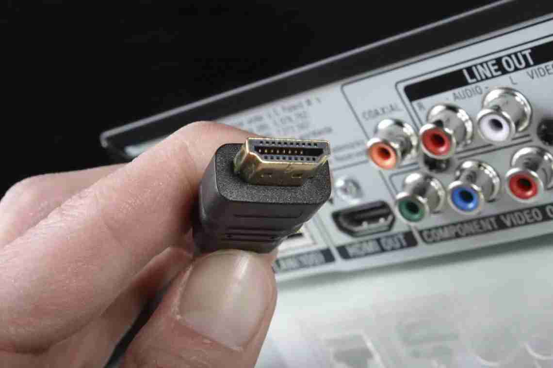 Як підключити ноутбук до телевізора через HDMI?