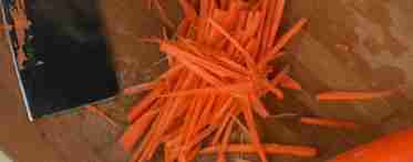 Як швидко й акуратно порізати моркву тонкою соломкою