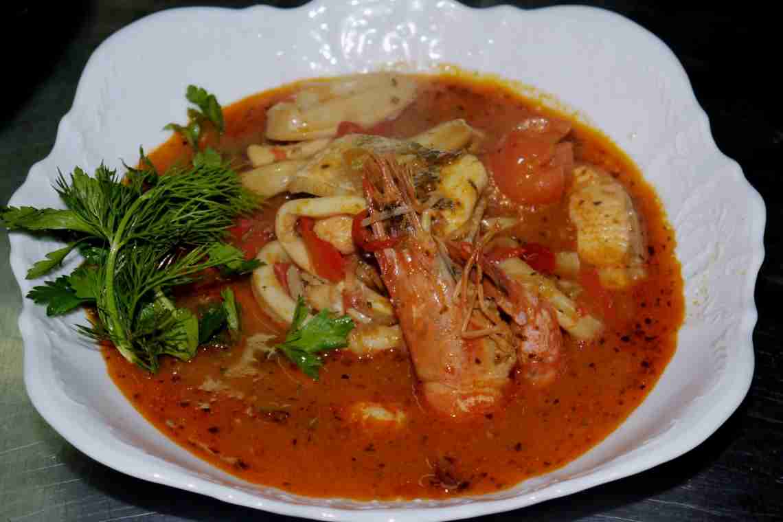 "Як приготувати французький рибний суп" "Буйабес" "