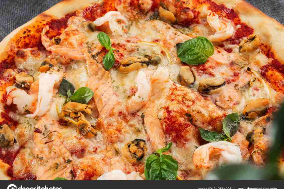 Як приготувати піцу з мідіями?