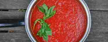 Як приготувати томатний соус (томатна паста)?