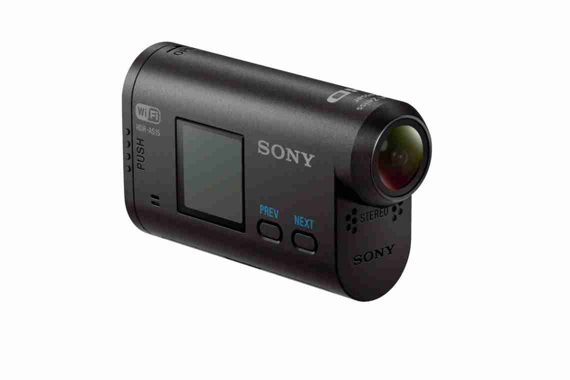 IFA 2012: міні-відеокамера Sony Action Cam для любителів екстриму