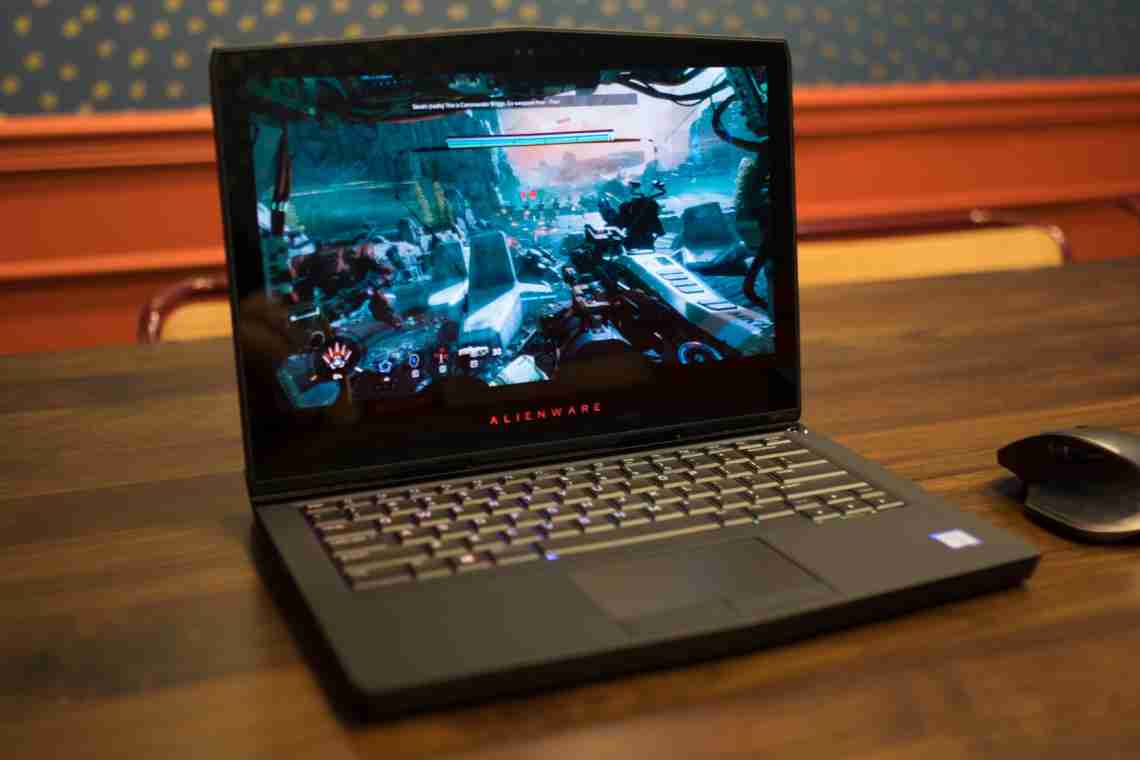 Нові ігрові ноутбуки Alienware підходять для VR
